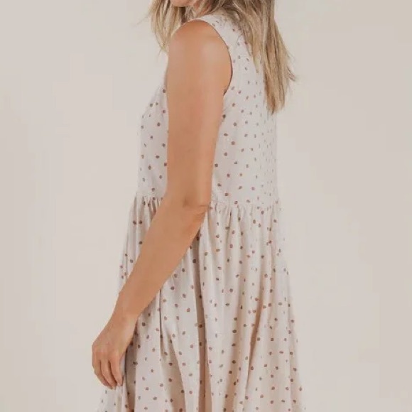 Rylee + Cru Dresses & Skirts - rylee & cru women’s layla dress small ladybug print sleeveless summer animals